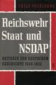 Reichswehr, Staat und NSDAP.