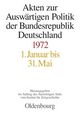 Akten zur Auswärtigen Politik der Bundesrepublik Deutschland 1972