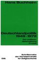 Deutschlandpolitik 1949 - 1972.