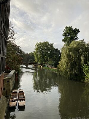 View across the river Cam